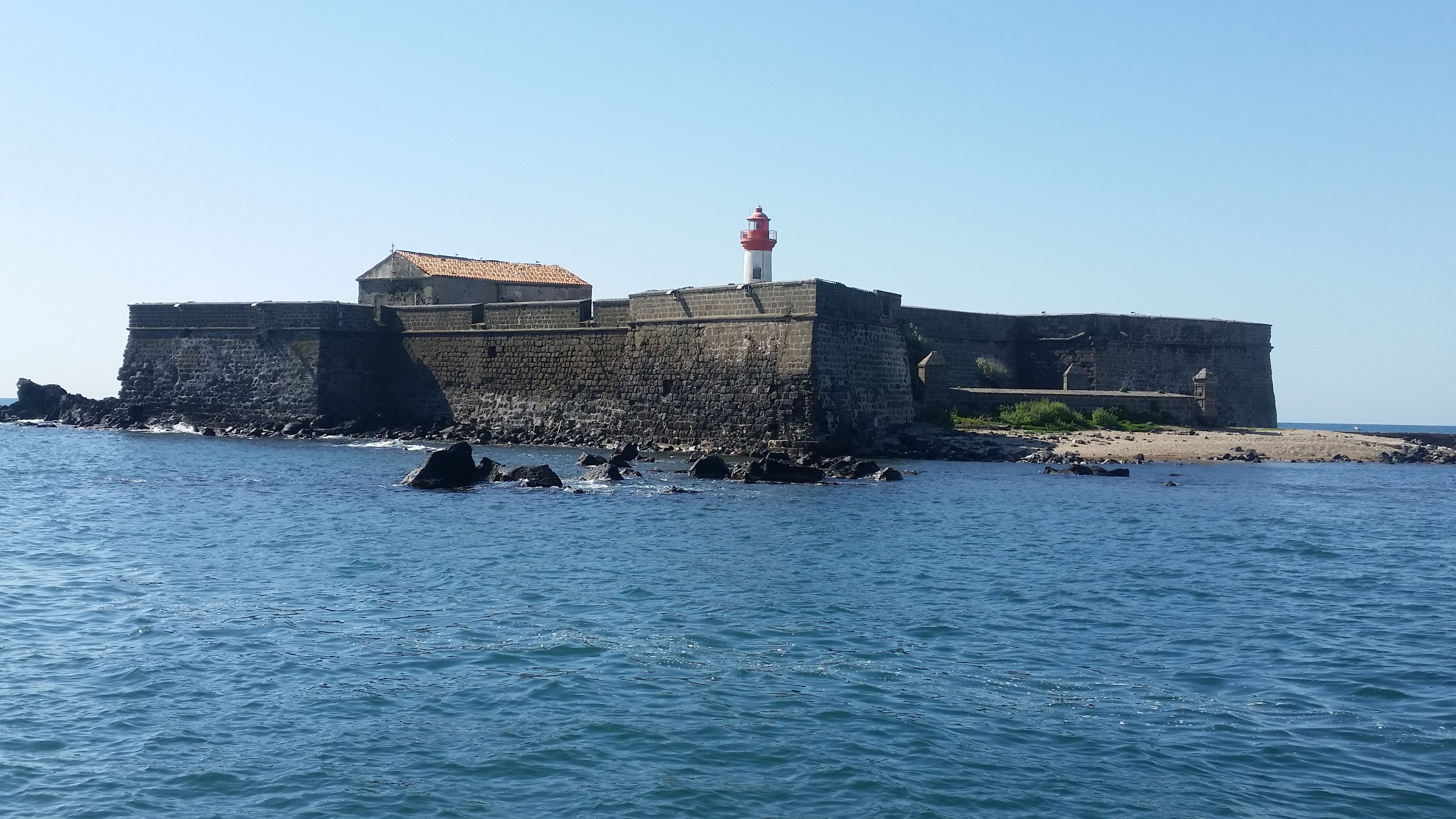 Réhabilitaiton - Fort de Brescou - ciment prompt