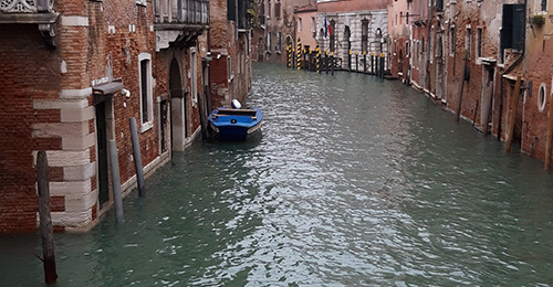 Venise travaux immergés