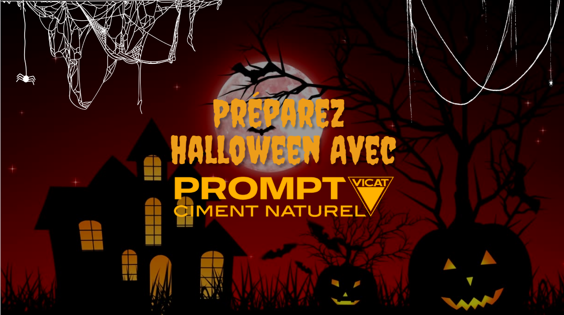 halloween en ciment naturel prompt