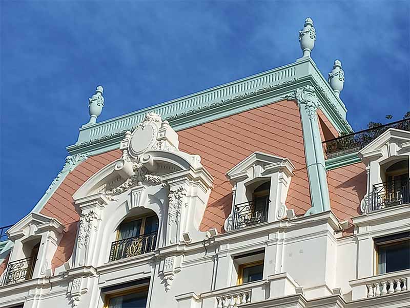 Scheda cantiere - Restauro di un frontone