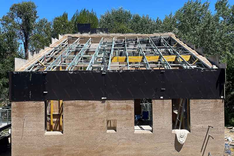 maison béton de chanvre