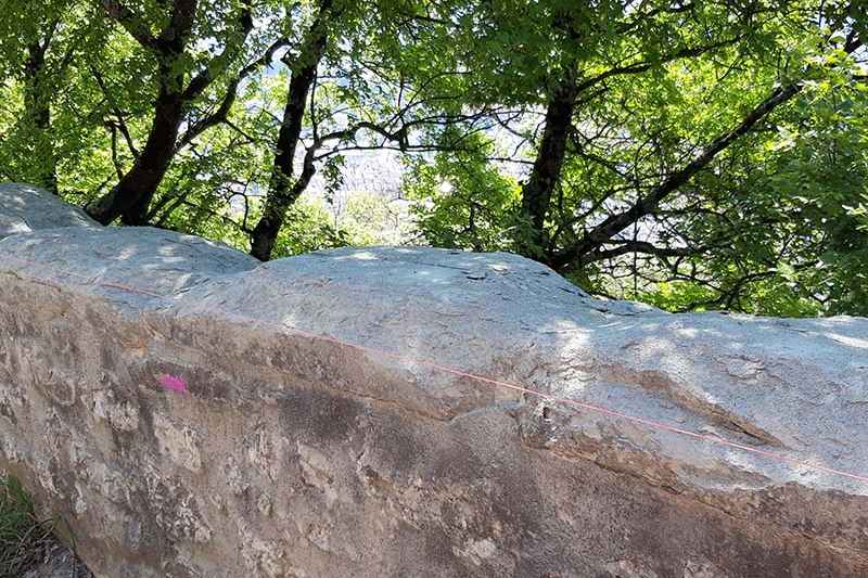Damaged Retaining Wall of the Bastille