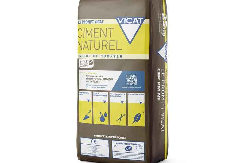Ciment naturel Prompt Vicat Liant hydraulique